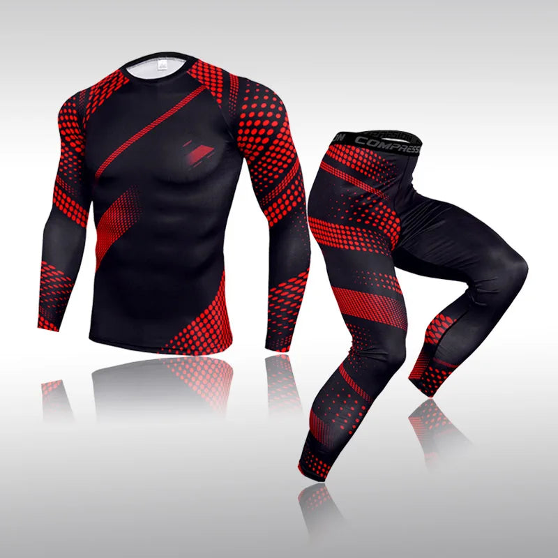 Roupa interior de esqui terno masculino respirável wicking snowboard esqui roupa interior camiseta calças de inverno esportes ao ar livre conjunto térmico