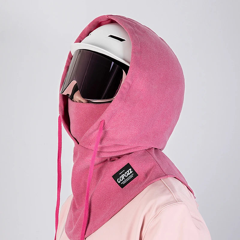 Copozz máscara de esqui de inverno ciclismo máscara de lã térmica esporte ao ar livre à prova de vento ciclismo chapelaria balaclava meia máscara facial