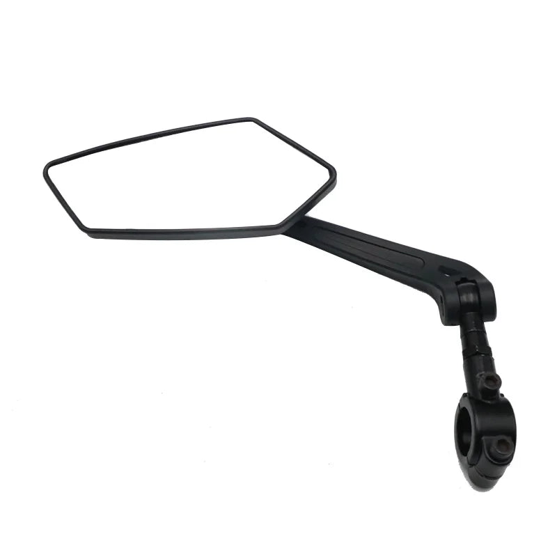 Espelho retrovisor da bicicleta ciclismo claro ampla gama de visão traseira refletor retrovisor ajustável guiador esquerda direita espelho