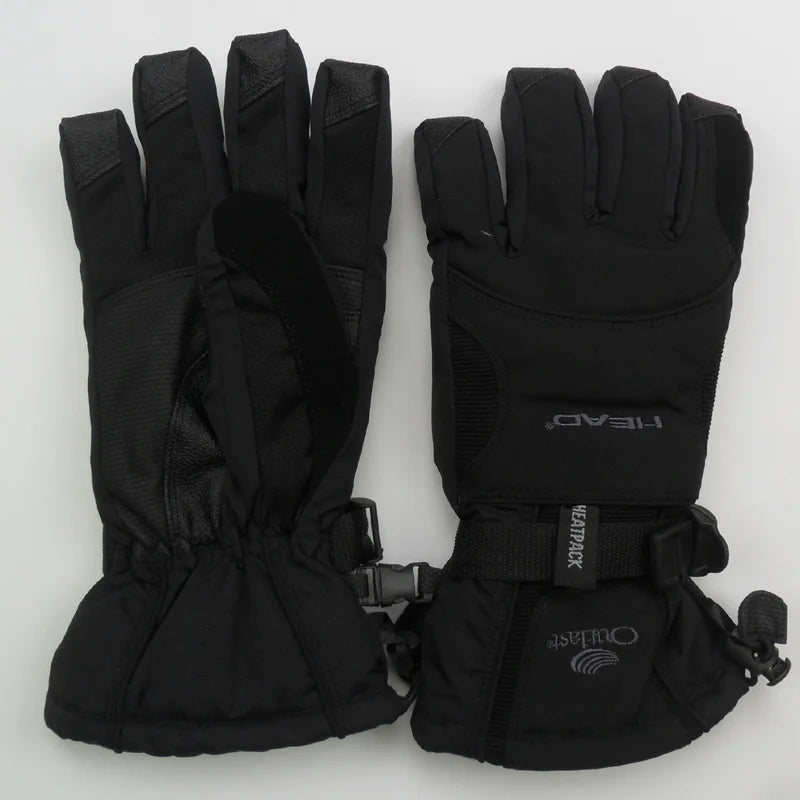 Nova marca luvas de esqui dos homens luvas de snowboard snowmobile motocicleta equitação luvas de inverno à prova de vento à prova dwindproof água unisex luvas de neve