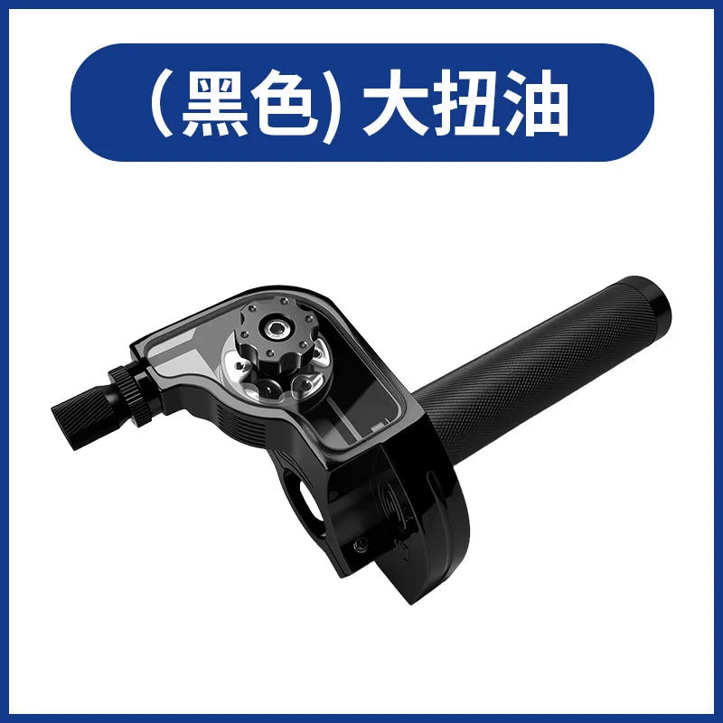 Manopla de Acelerador de Alumínio CNC de 22mm para Motocicleta, Moped, Scooter, Bicicleta, ATV, CRF, XR, KLX