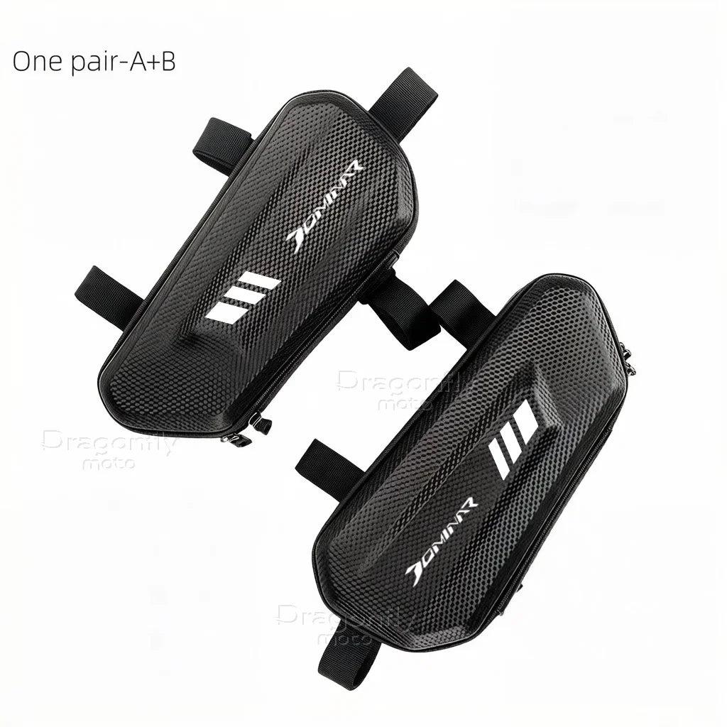 Bolsa Lateral Personalizada para Motocicleta Bajaj Dominar 250 400, Saco de Selim à Prova d'Água com Logo Personalizado