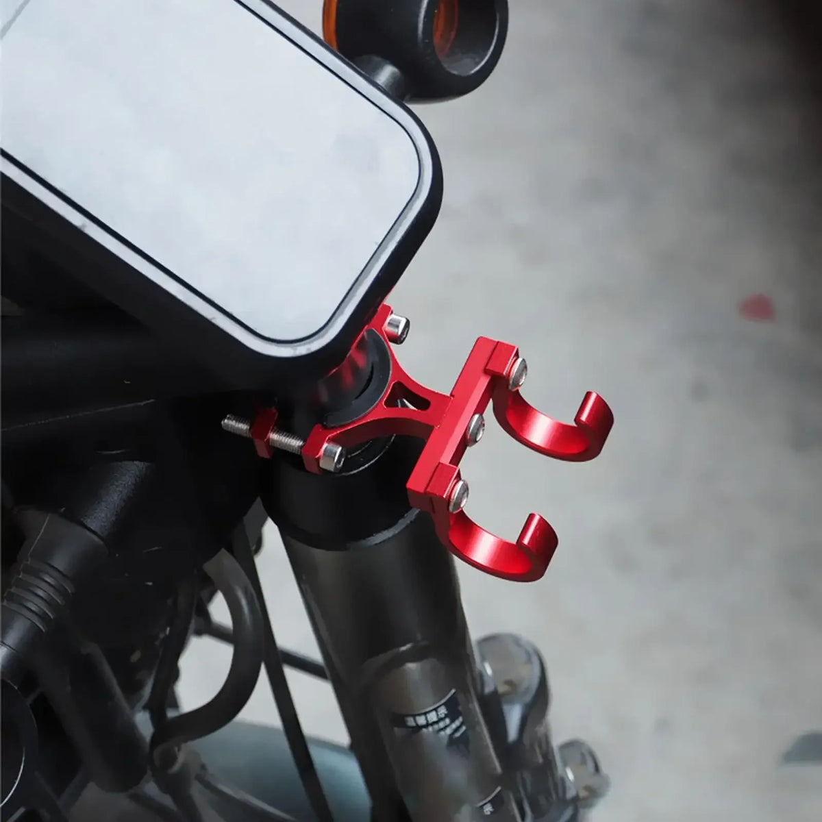 Ganchos para Patinetes Elétricos, Suporte Simples para Bicicletas, Gancho de Armazenamento para Tubos, Fivela de Fixação para E-bikes, Suporte Duplo Portátil de Metal para Capacete