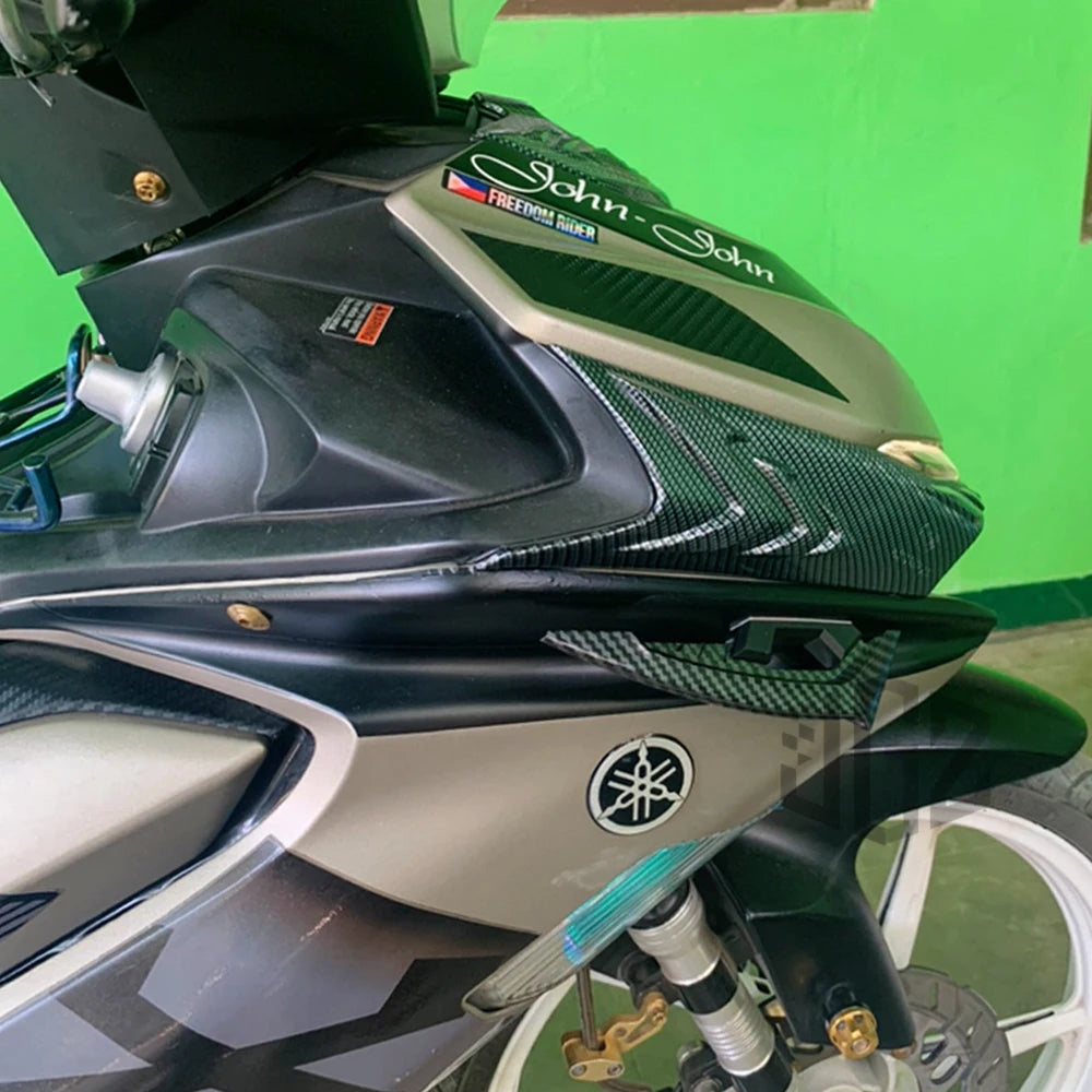 Spoiler lateral dianteiro para motocicleta, conjunto de asas aerodinâmicas para vespa yamaha, acessórios universais para moto