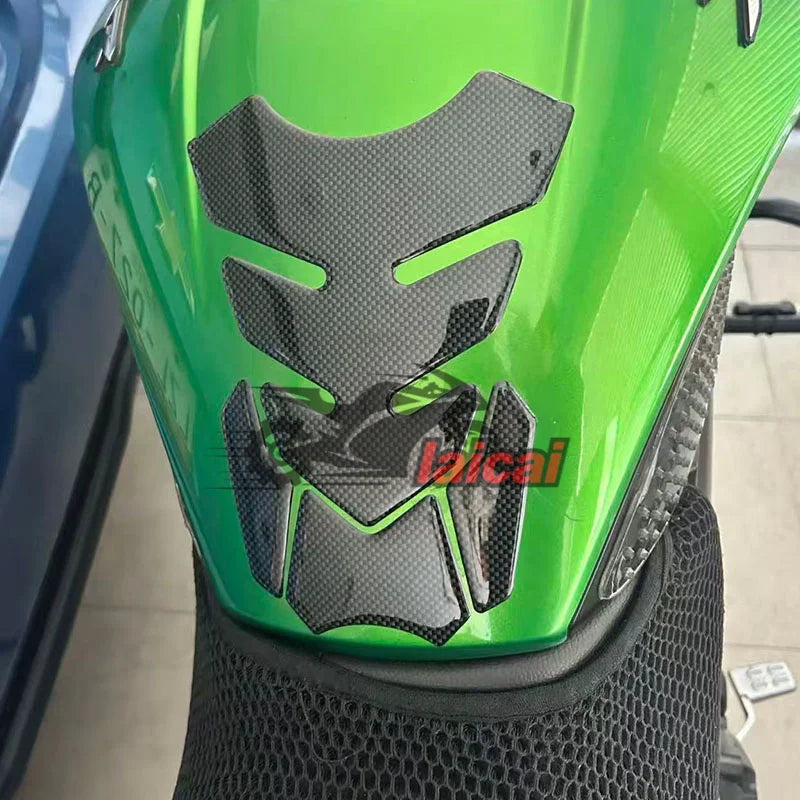 Para bajaj dominar dominar400 dominar200 acessórios da motocicleta de fibra carbono 3d óleo combustível gás tanque almofada decalque protetor adesivo