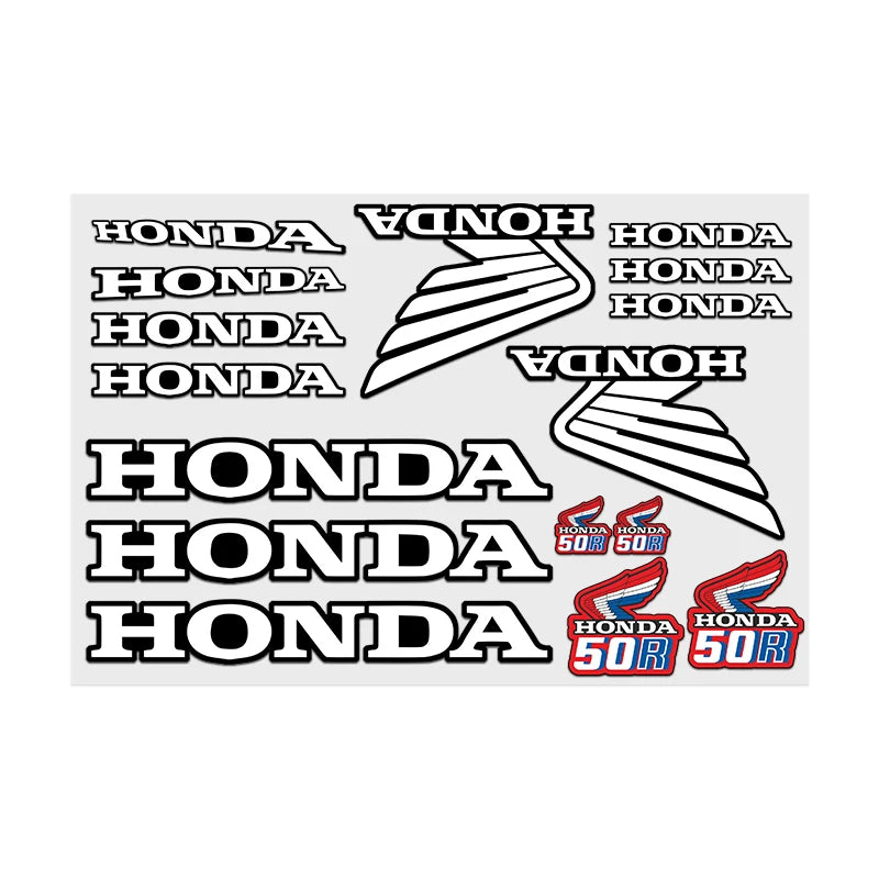 Adesivos para Moto, Carro, Janelas, Capacete, Laptop, Paredes - Decalque de Vinil para Tuning Automotivo