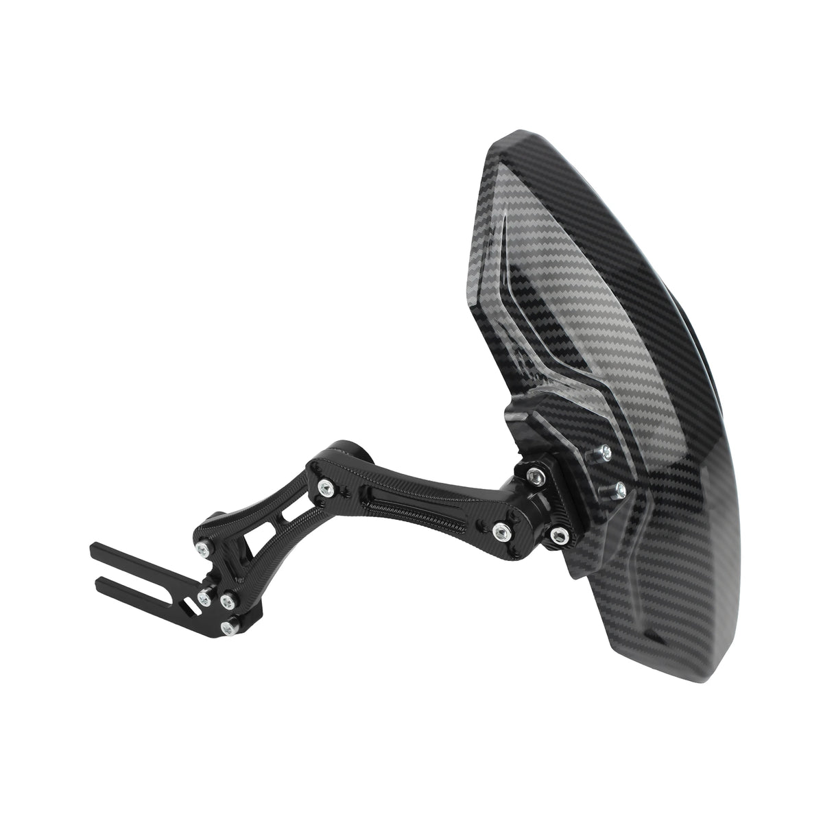 Para-lamas universal para roda traseira, liga de alumínio ajustável para motocicleta, para yamaha, honda, kawasaki, suzuki, cfmoto acima e mais