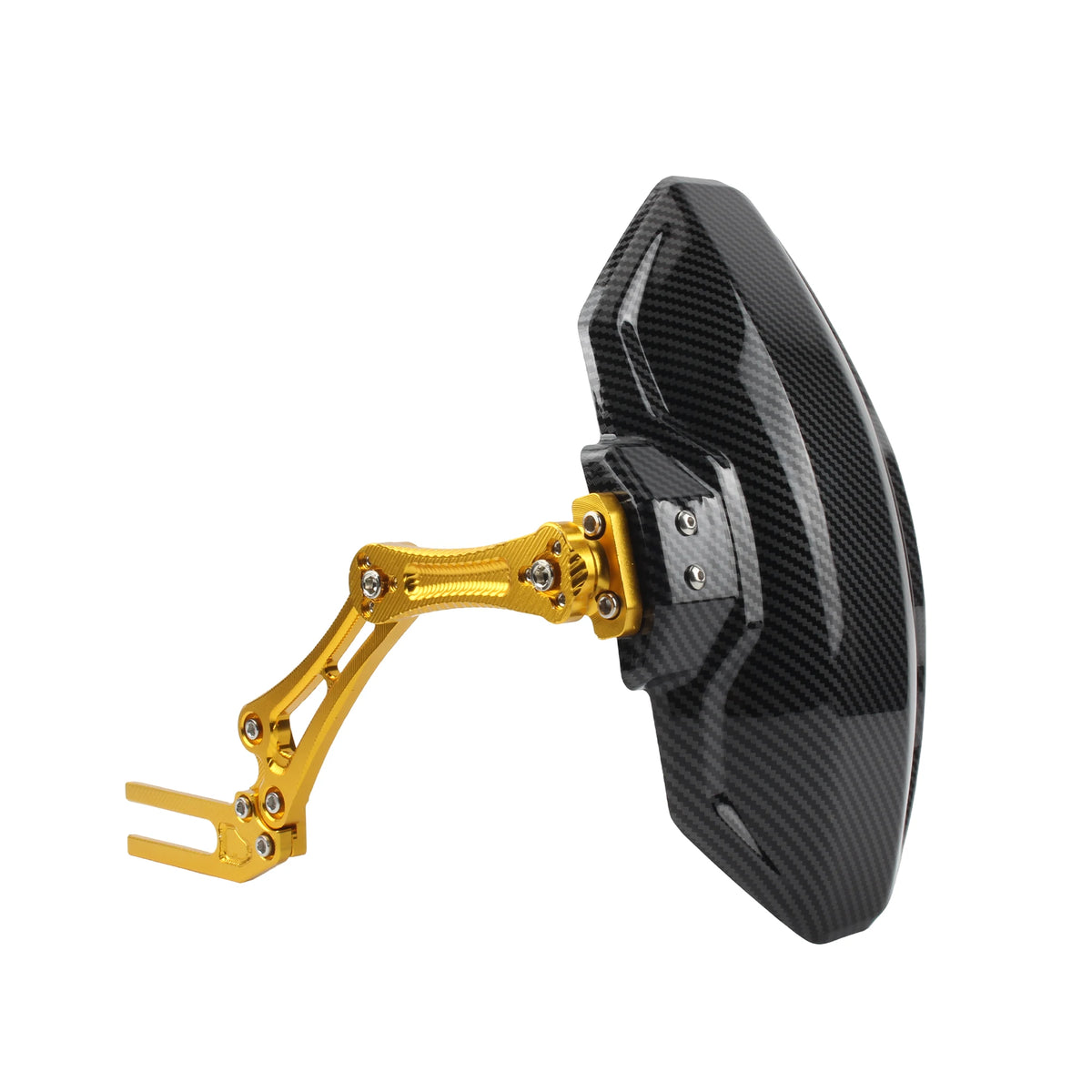 Para-lamas universal para roda traseira, liga de alumínio ajustável para motocicleta, para yamaha, honda, kawasaki, suzuki, cfmoto acima e mais