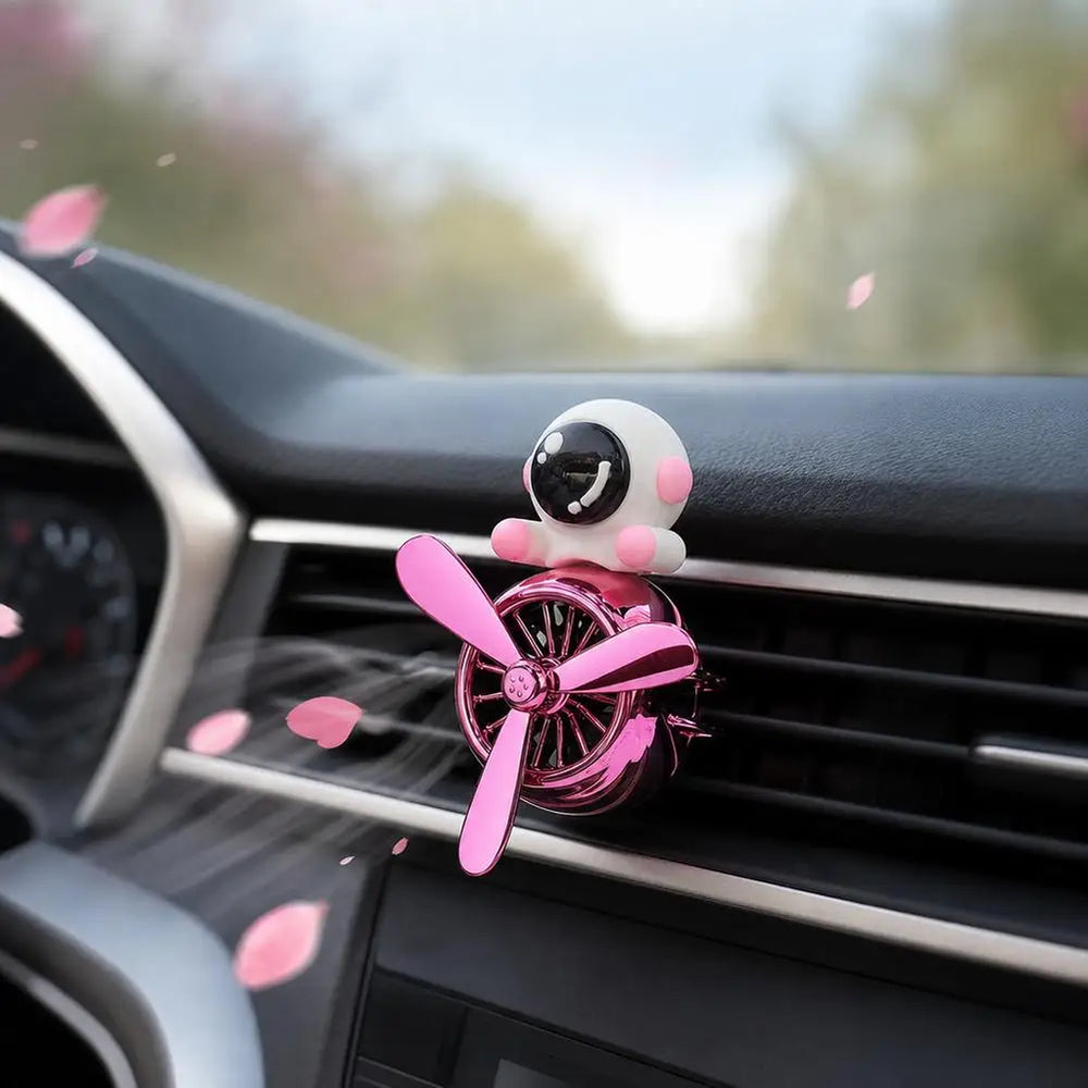 Clipes de Perfume para Saída de Ar do Carro, Clipe de Aromaterapia em Forma de Astronauta, Acessórios Internos, Difusor de Perfume para o Interior