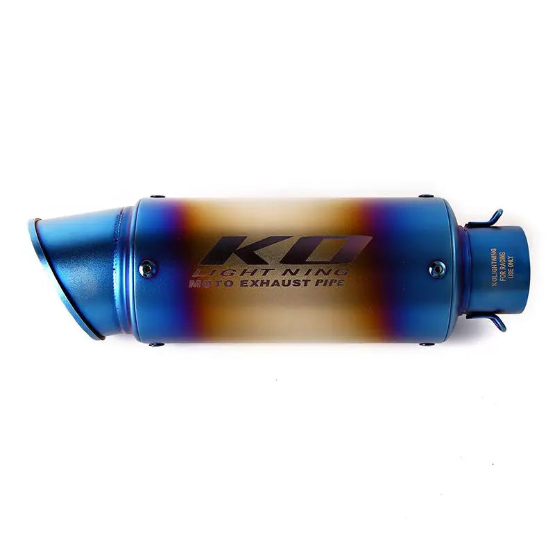Tubo de escape para motocicleta CFMOTO, aço inoxidável, deslizamento, DB Killer removível, Escape Mid Link, DB Killer, 51mm, 2022 a 2024