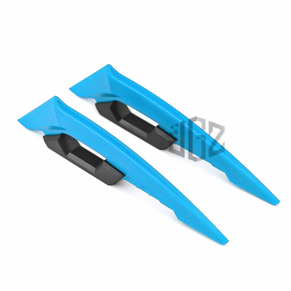 Spoiler lateral dianteiro para motocicleta, conjunto de asas aerodinâmicas para vespa yamaha, acessórios universais para moto
