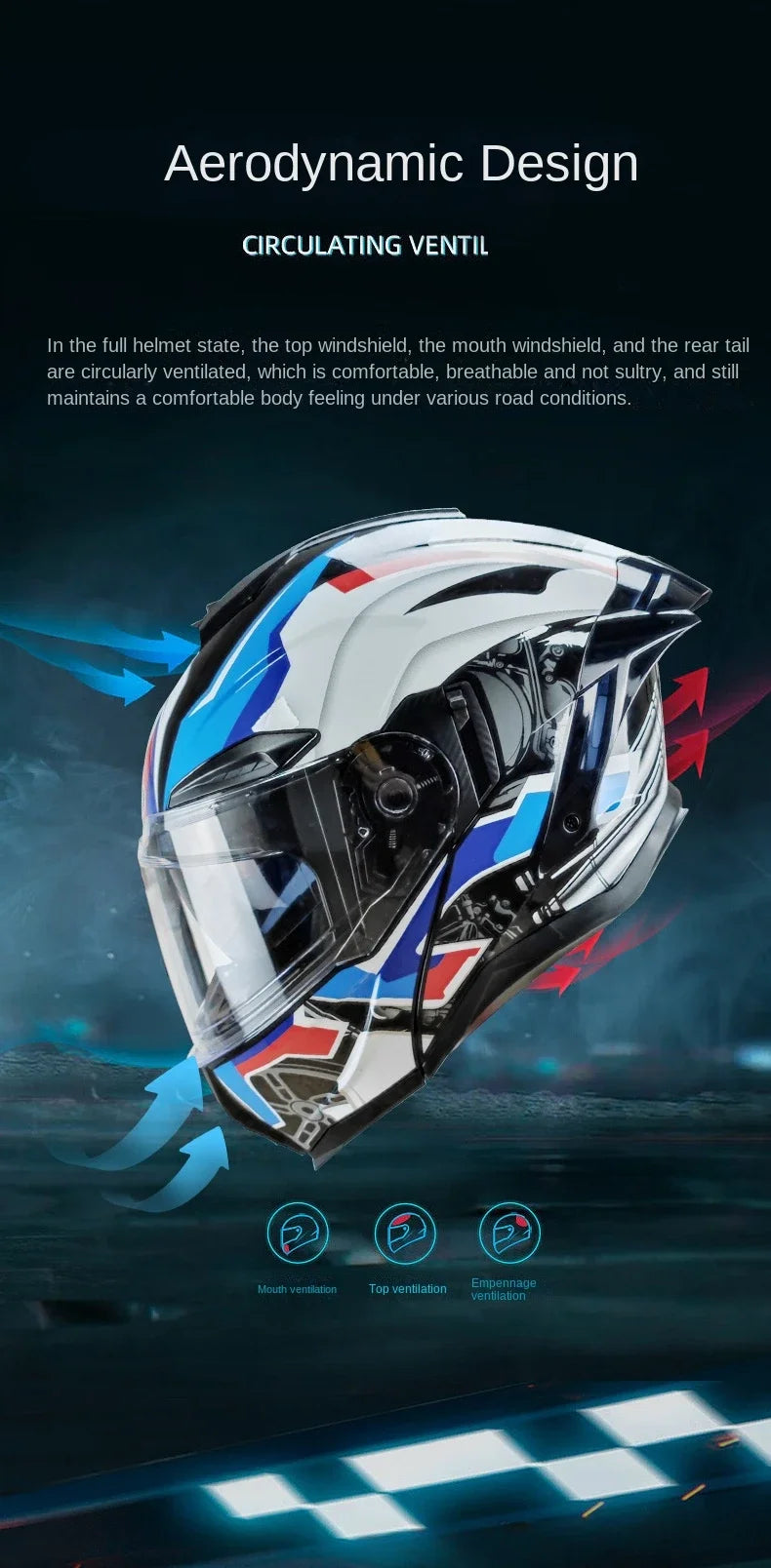Flip up capacete da motocicleta rosto cheio lente dupla fora de estrada capacete de corrida dos homens cascos para moto capacete de moto dot aprovado