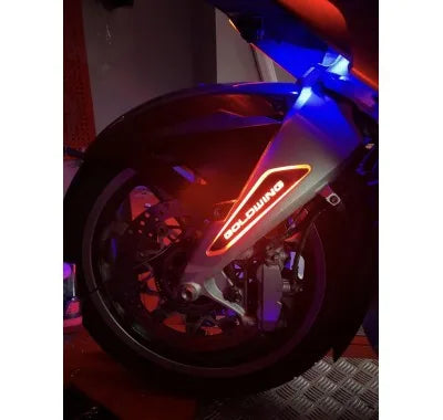 Goldwing 1800 goldwing1800 novos acessórios refletor dianteiro da motocicleta luzes led caixa lateral traseira refletor para honda gl1800 2018-