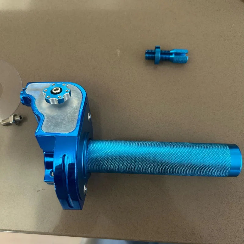 Manopla de Acelerador de Alumínio CNC de 22mm para Motocicleta, Moped, Scooter, Bicicleta, ATV, CRF, XR, KLX