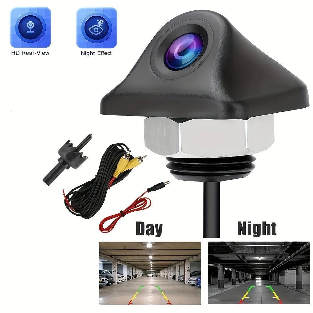 5 inch LCD Rear View Mirror Monitor Reversing Backup Camera Kit for Car MPV RV SUV Parking Easy Installation
