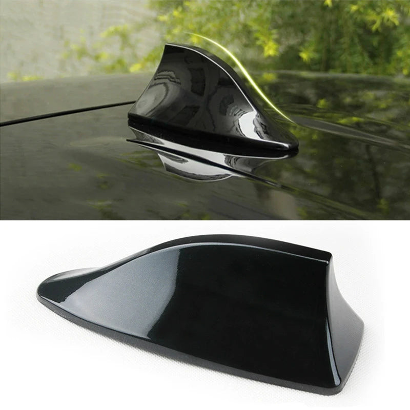 Antena de tubarão para rádio de carro, antena de tubarão, design de sinal fm para kia picanto, acessórios para assento ibiza 6l