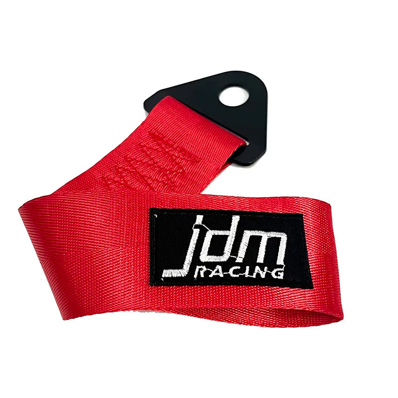 Correia de reboque de náilon de alta resistência universal jdm racing carro reboque auto cordas de reboque dianteiro e traseiro pára-choques reboque cinta de reboque decoração