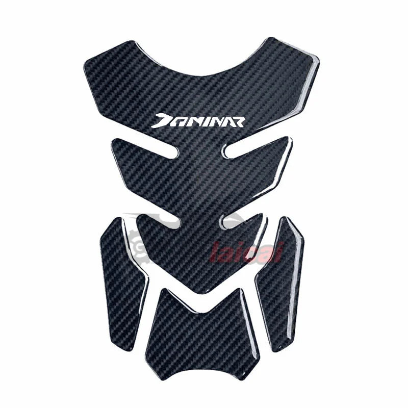 Para bajaj dominar dominar400 dominar200 acessórios da motocicleta de fibra carbono 3d óleo combustível gás tanque almofada decalque protetor adesivo