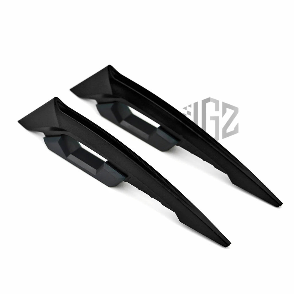 Spoiler lateral dianteiro para motocicleta, conjunto de asas aerodinâmicas para vespa yamaha, acessórios universais para moto