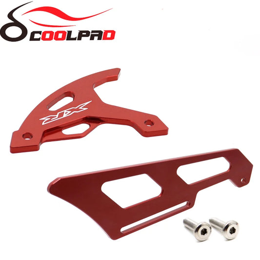 Guarda de disco de freio traseiro para Honda, XR Logo, Chain Cover, Acessórios de motocicleta, XR650L, 1993-2022, 2020, 2021