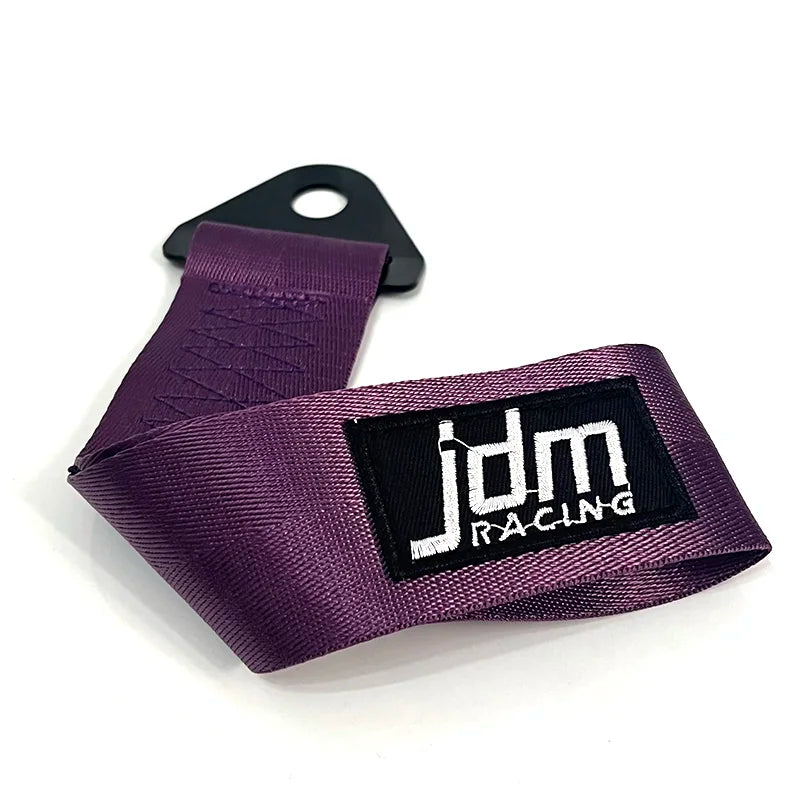 Correia de reboque de náilon de alta resistência universal jdm racing carro reboque auto cordas de reboque dianteiro e traseiro pára-choques reboque cinta de reboque decoração