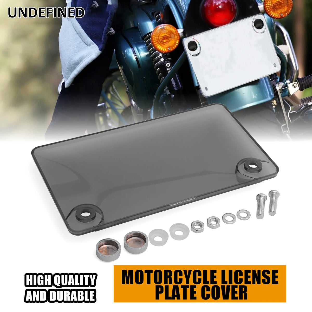 Quadro da placa de licença da motocicleta escudo protetor de licença capa 4x7 polegada capa da placa de licença moto quadro da placa de licença