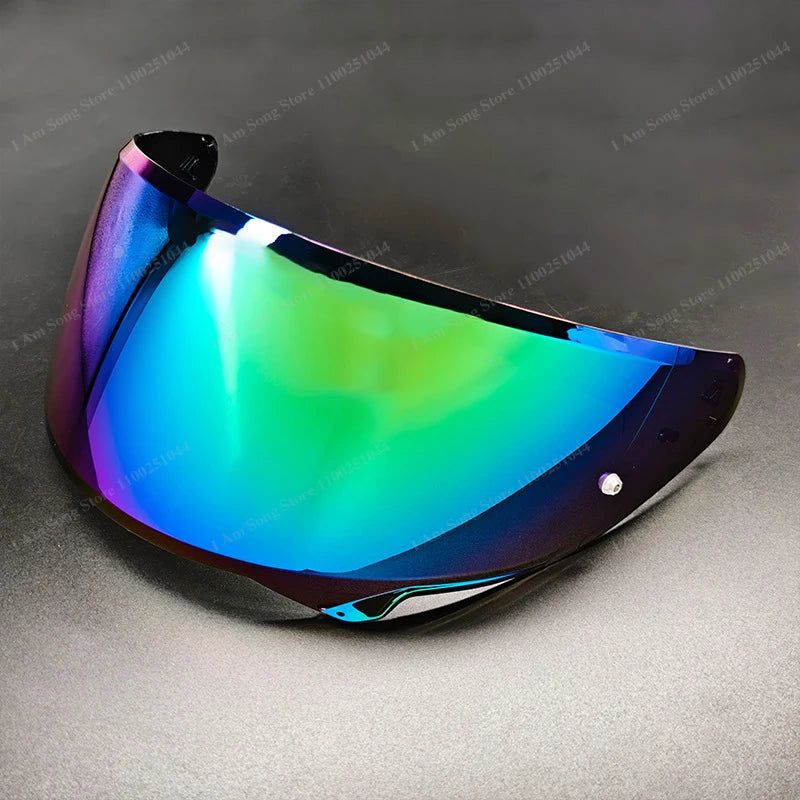 Lente de Viseira para Capacete de Motocicleta HJC HJ-38 I71 F71 - Substituição Anti-UV, Anti-Risco, À Prova de Poeira e Protetor Contra Vento - Acessórios para Motocicleta