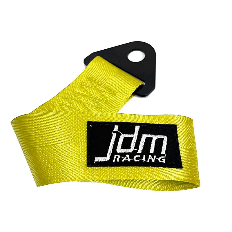 Correia de reboque de náilon de alta resistência universal jdm racing carro reboque auto cordas de reboque dianteiro e traseiro pára-choques reboque cinta de reboque decoração