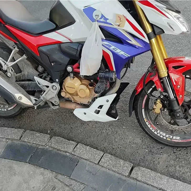Protetor de Carenagem e Chassi para Motocicletas Honda CB190R, CBF125, CBF150 - Spoiler e Carenagem Inferior
