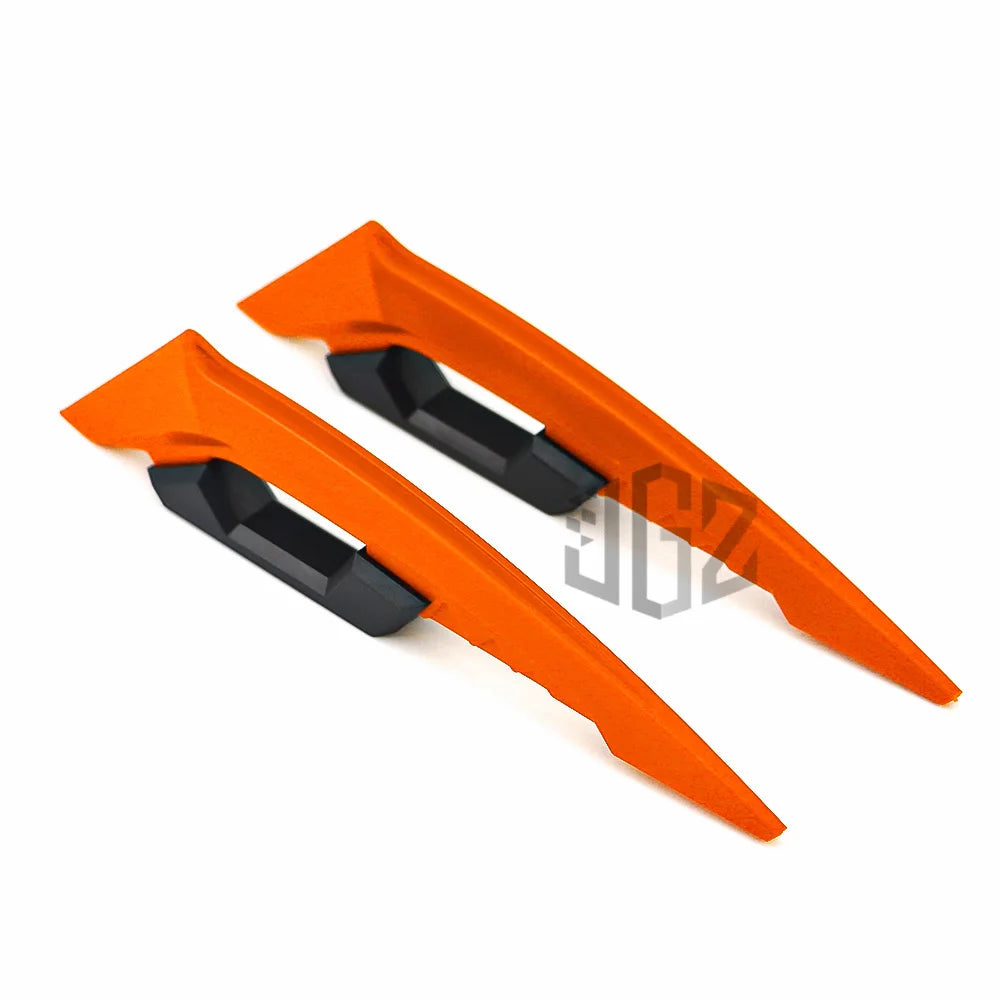 Spoiler lateral dianteiro para motocicleta, conjunto de asas aerodinâmicas para vespa yamaha, acessórios universais para moto