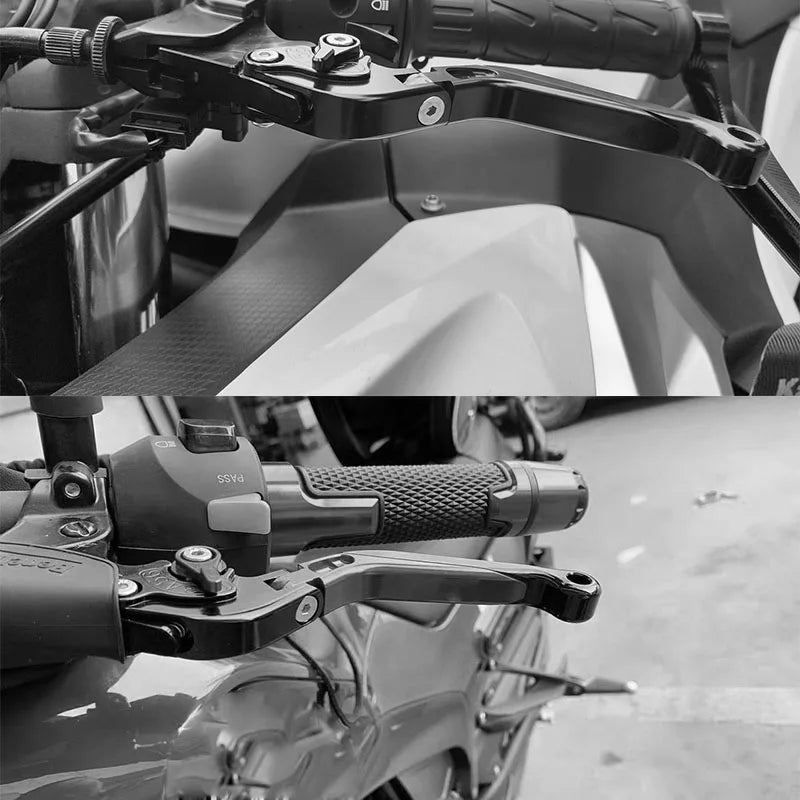 Acessórios de motocicleta Dominar para Bajaj Dominar 400 2017-2023 CNC alavancas de freio e embreagem ajustáveis