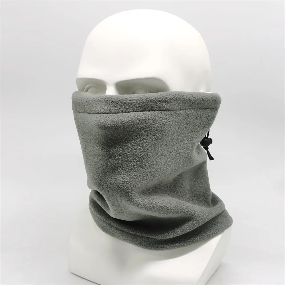 Inverno térmico bandana capa facial velo pescoço mais quente gaiter bandana máscara facial capa de orelha tubo cachecol esqui snowboard neckerchief