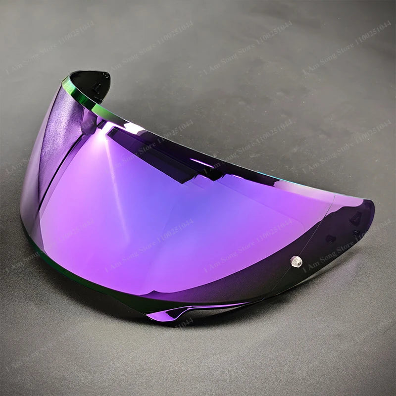 Lente de Viseira para Capacete de Motocicleta HJC HJ-38 I71 F71 - Substituição Anti-UV, Anti-Risco, À Prova de Poeira e Protetor Contra Vento - Acessórios para Motocicleta