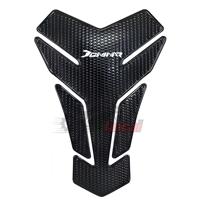 Para bajaj dominar dominar400 dominar200 acessórios da motocicleta de fibra carbono 3d óleo combustível gás tanque almofada decalque protetor adesivo