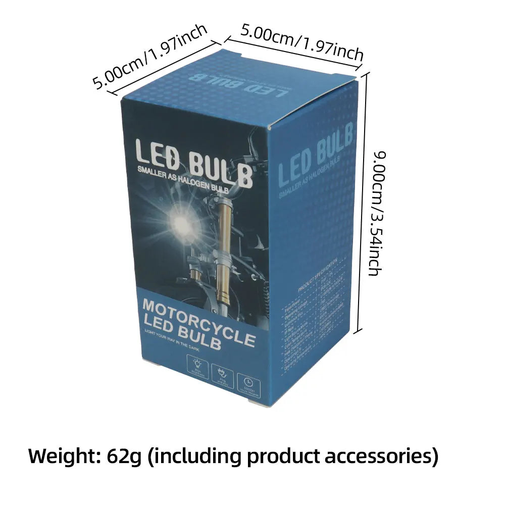 H4 led lâmpadas de farol da motocicleta hi lo feixe moto luzes para yamaha kawasaki suzuki h4 lâmpada led com canbus farol da motocicleta
