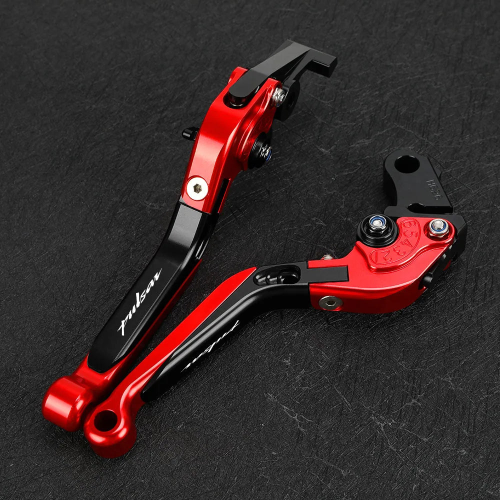 Para bajaj pulsar 200 ns/as/rs/dominar 400 alavancas de freio embreagem da motocicleta & freio mão guiador aperto lidar com apertos mão