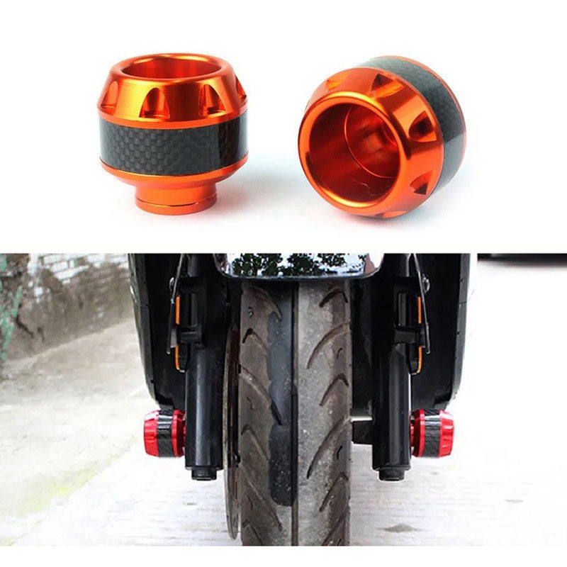 Universal motocicleta caindo proteção moto scooter pneu crash protector roda pneu slider moto acessórios exterior 2 pçs