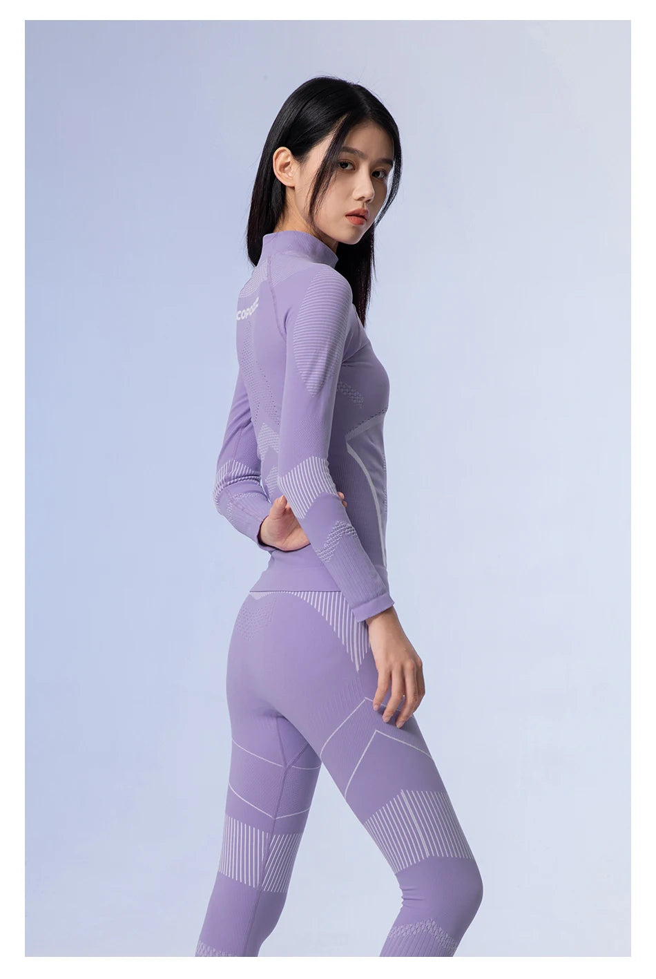 Copozz mulheres homens 3a antimicrobiano esqui roupa interior térmica fitness treino ginásio snowboard esporte pressão suporta quente longo johns
