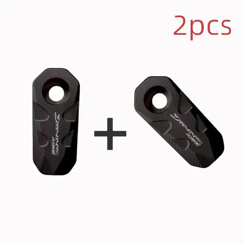 Para BAJAJ DOMINAR 250 400 DOMINAR250 DOMINAR400, todos os anos, acessórios para motocicletas, capa protetora de sensor em liga de alumínio e ABS.