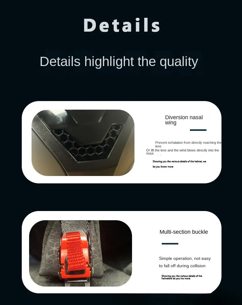 Flip up capacete da motocicleta rosto cheio lente dupla fora de estrada capacete de corrida dos homens cascos para moto capacete de moto dot aprovado