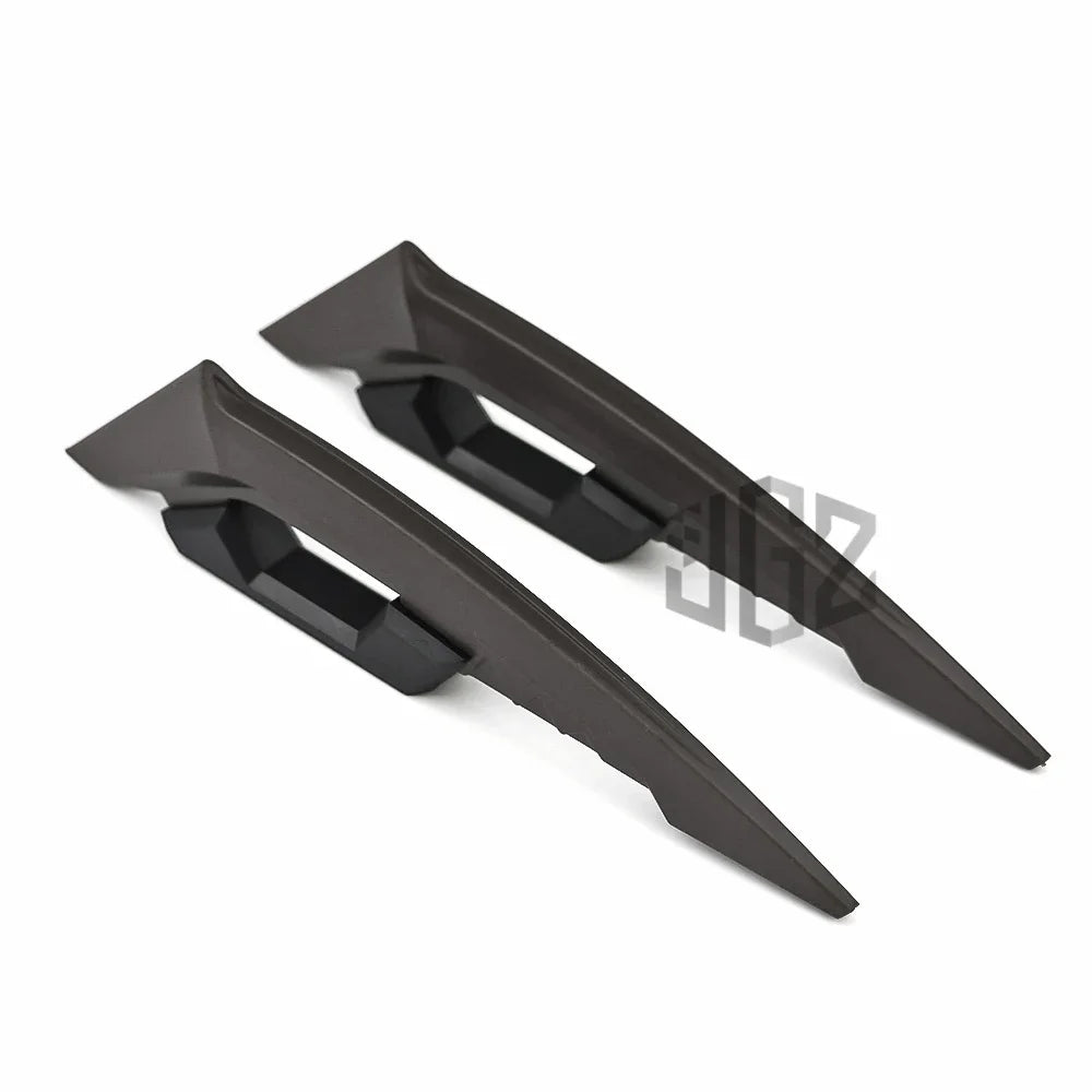 Spoiler lateral dianteiro para motocicleta, conjunto de asas aerodinâmicas para vespa yamaha, acessórios universais para moto