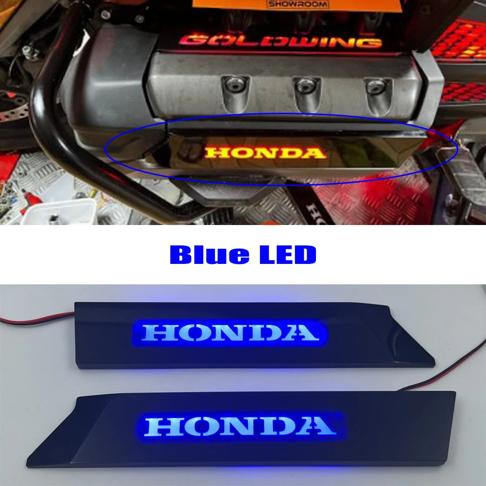 Goldwing 1800 goldwing1800 novos acessórios refletor dianteiro da motocicleta luzes led caixa lateral traseira refletor para honda gl1800 2018-