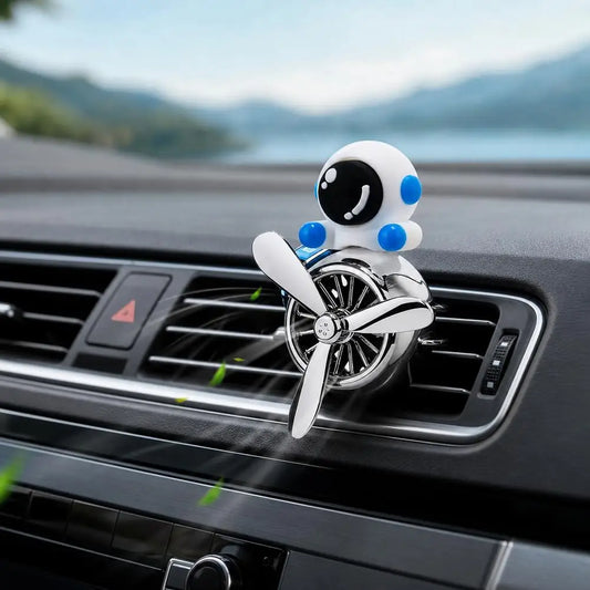 Clipes de Perfume para Saída de Ar do Carro, Clipe de Aromaterapia em Forma de Astronauta, Acessórios Internos, Difusor de Perfume para o Interior