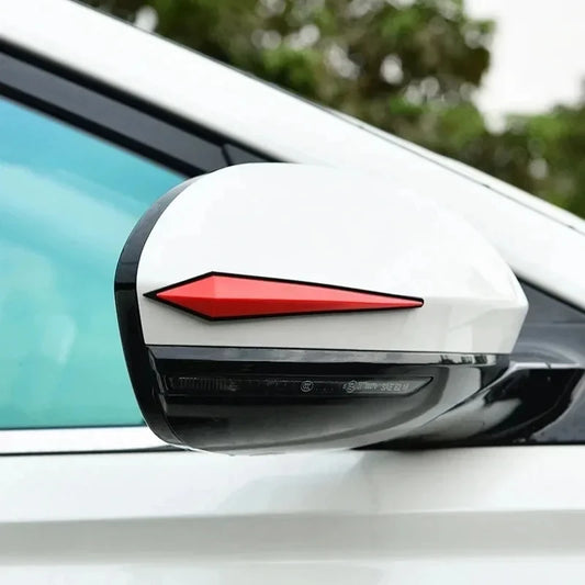 Kit com 4 Adesivos Protetores Antirrisco para Carro, Proteção Anticolisão para Para-choque, Portas e Espelhos Retrovisores, Faixa de Borracha