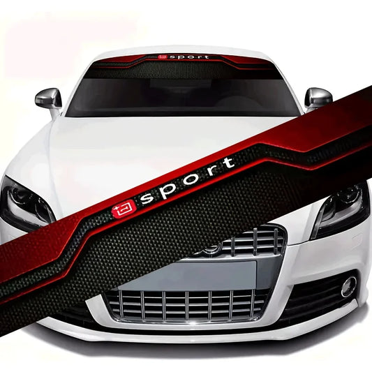 Adesivos para Para-brisa de Carro QF1320, Decalques Estilo UV, Adesivos Grandes para Carro