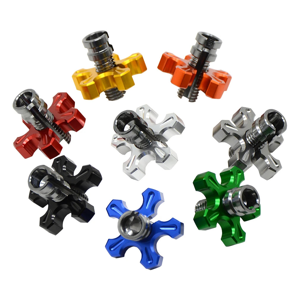 M10 m8 * 1.5 universal de alumínio da motocicleta freio embreagem cabo fio ajustador parafusos fixos para ER6-N gpx600 mercadoria guiador