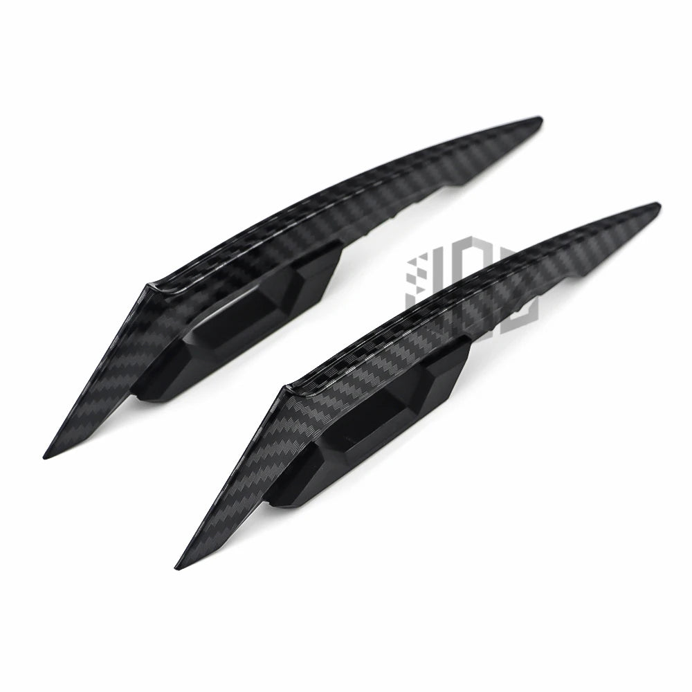 Spoiler lateral dianteiro para motocicleta, conjunto de asas aerodinâmicas para vespa yamaha, acessórios universais para moto