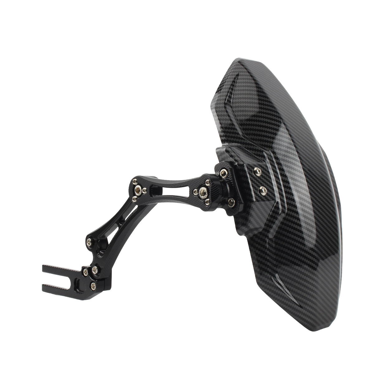 Para-lamas universal para roda traseira, liga de alumínio ajustável para motocicleta, para yamaha, honda, kawasaki, suzuki, cfmoto acima e mais