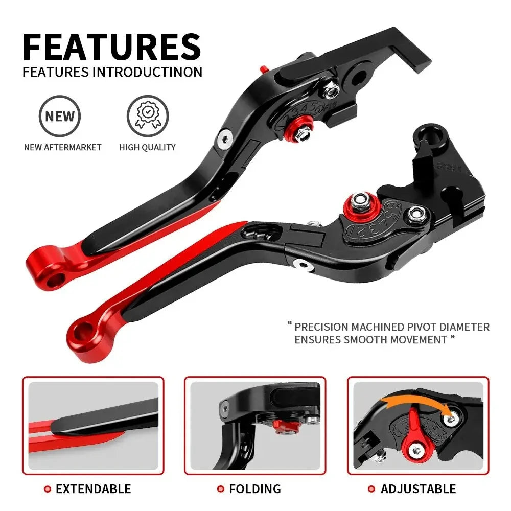 Para bajaj pulsar 200 ns/as/rs/dominar 400 alavancas de freio embreagem da motocicleta & freio mão guiador aperto lidar com apertos mão
