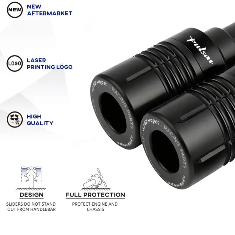 Protetores de Quadro e Motor para Motocicleta, Proteção Contra Quedas para Bajaj Pulsar NS200 NS160 NS 200 NS 160